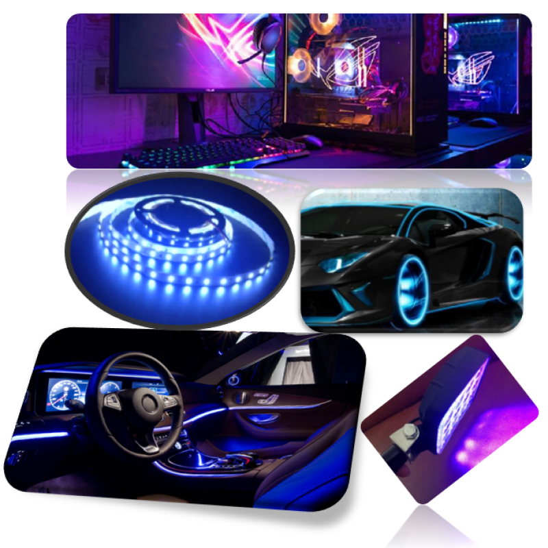 Brightek ICLed atmosphere lamp based on ISCxxxx/ISAxxxx/ISDxxxx series solution